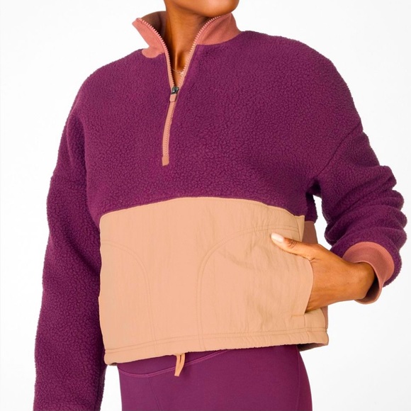 Fabletics Tops - Fabletics Mallory Fleece Pullover